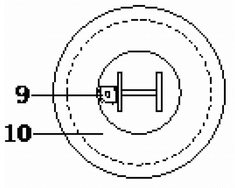 Dynamic compaction ground stabilization reinforcement processing system and processing method