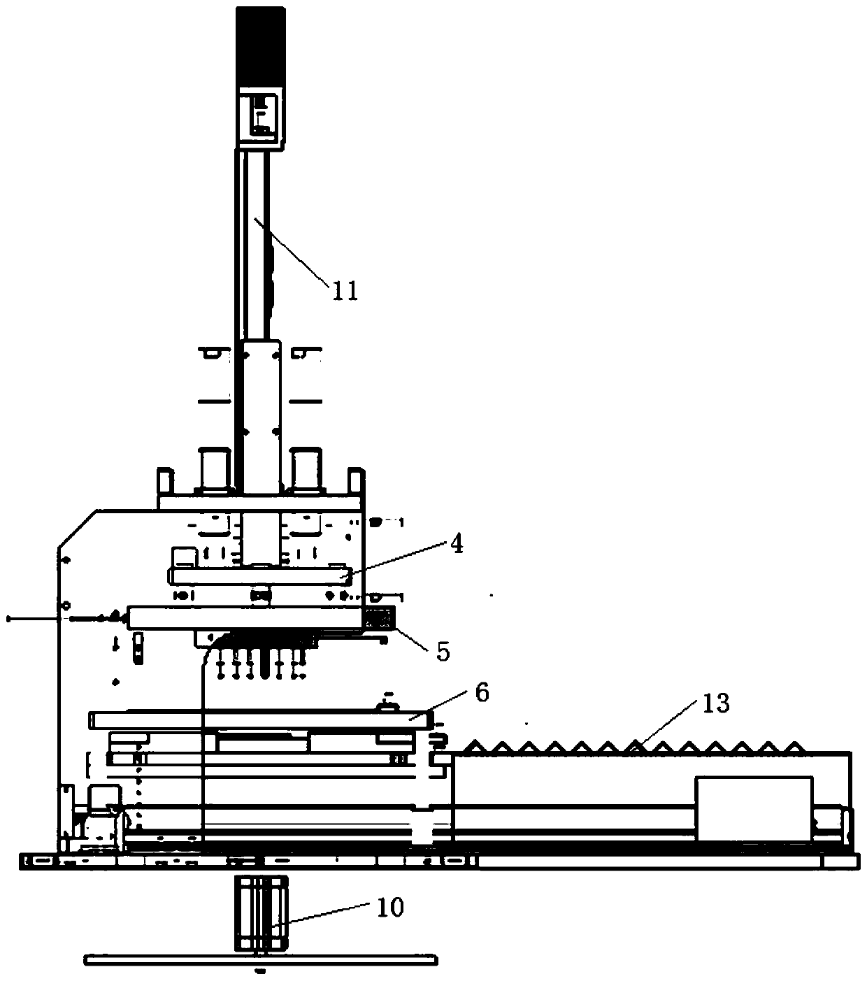 Hot melting machine system and method thereof