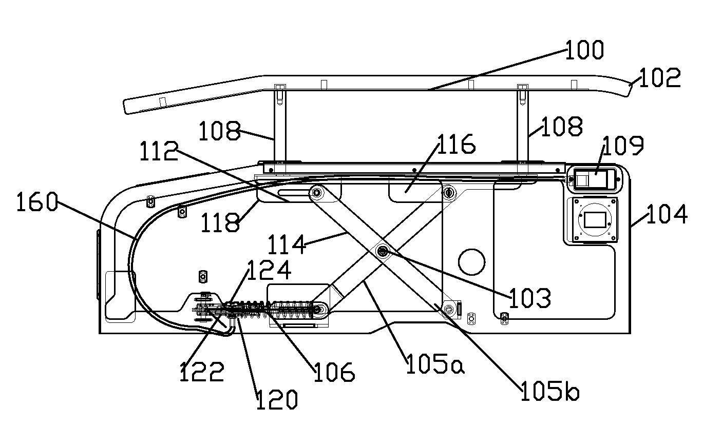 Adjustable telescoping arm