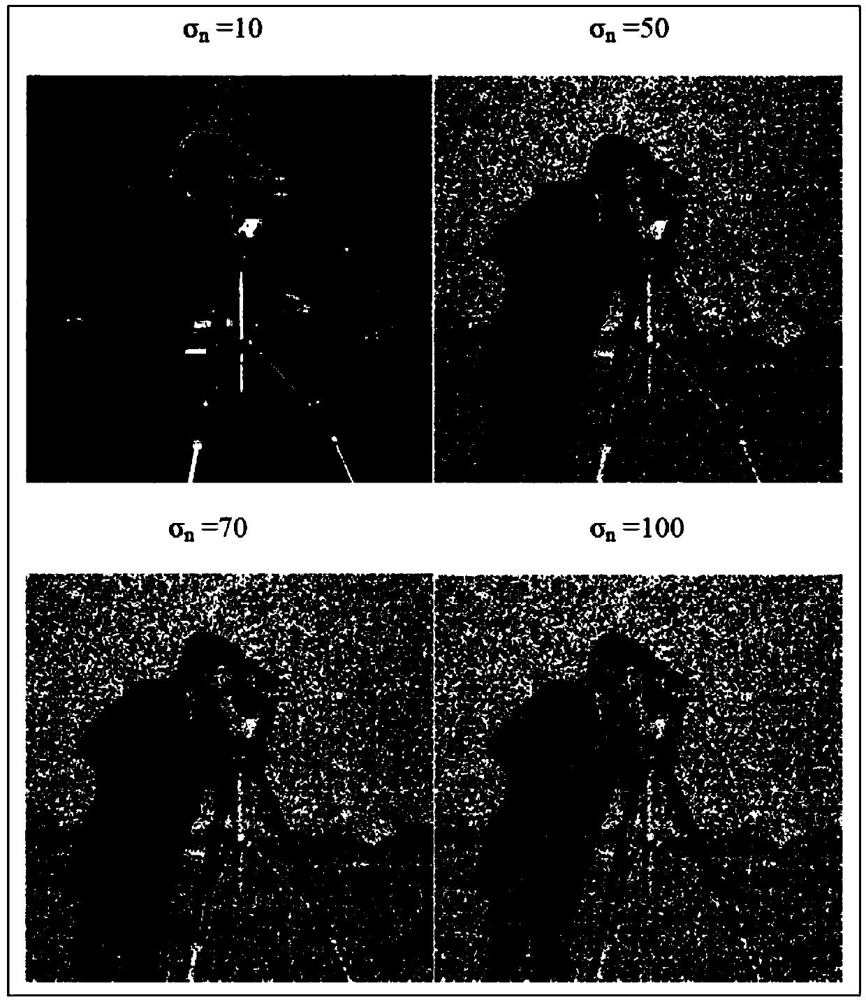 NCSR model-based three-dimensional collaborative filtering and denoising method