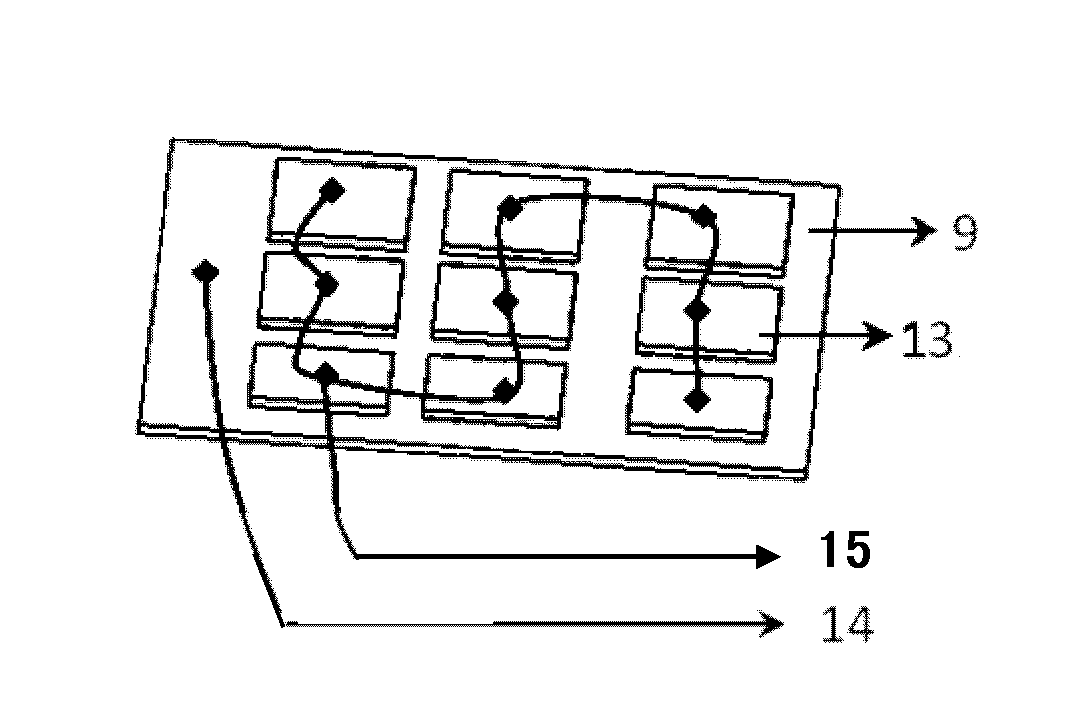 Automotive suspension control arm type piezoelectric power generation device and automobile