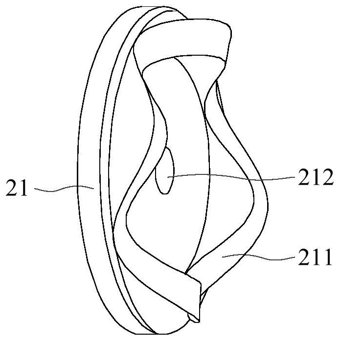 Rolling brush assembly and cleaning device with same