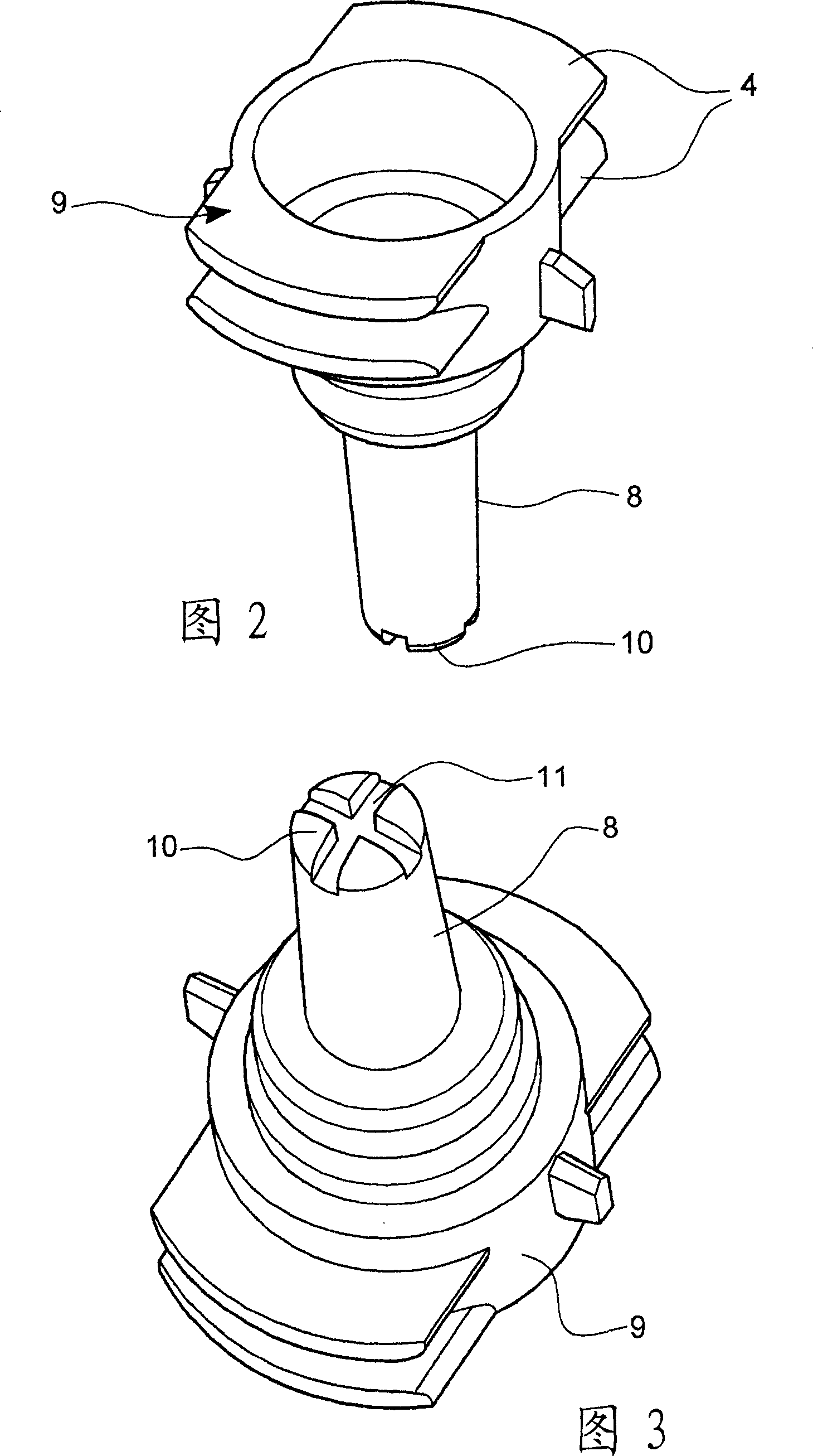 Reagent transfer device