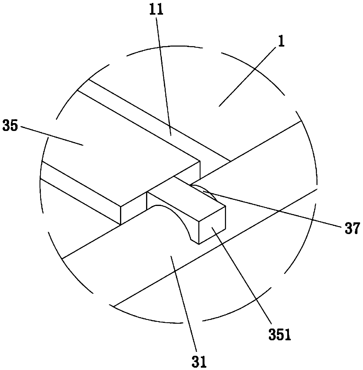 Bed and chair system capable of performing translating type transferring of human body