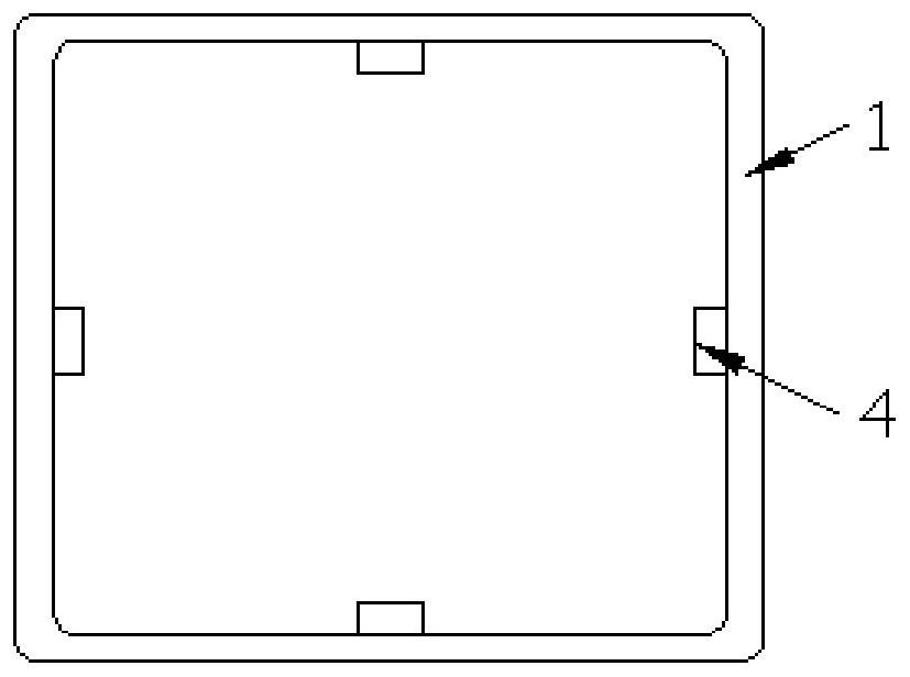 Chemical element unit structure and display tool of periodic table of elements