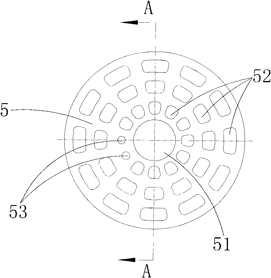 Forced ventilation one-way valve for automotive engine