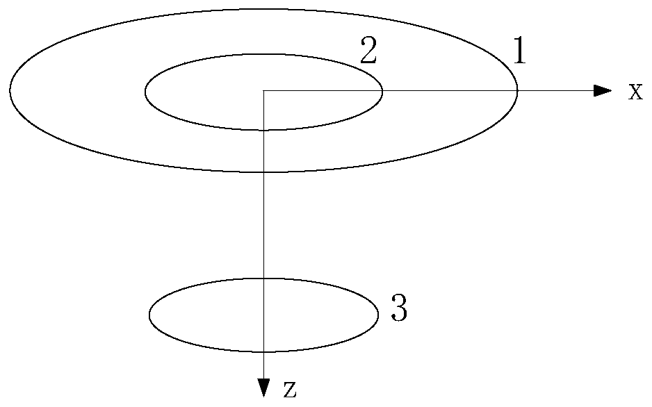 Airborne energy storage reverse wireless power supply system and power supply method for UAV