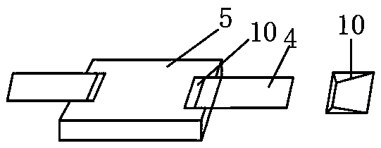 Blood pressure and heart rate measuring system based on flexible stress sensor and preparation method thereof