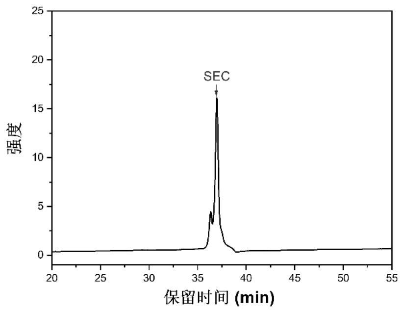 Method for detecting enterotoxin C in milk by combining multidimensional liquid chromatography with mass spectrometry