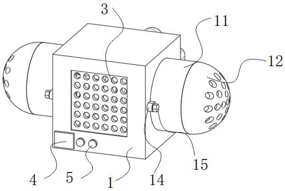 Workshop dust removal equipment with filter screen cleaning function