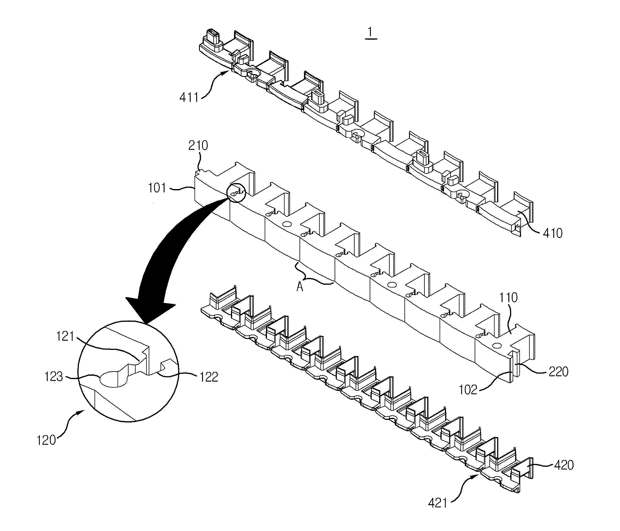 Stator Core For Motor and Manufacturing Method Thereof