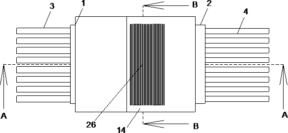 Wire harness connector for automobile