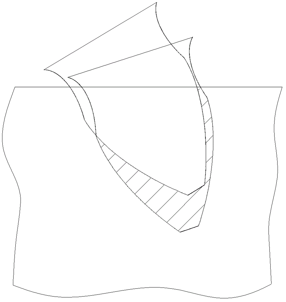 Gear shaping method based on equal cutting area