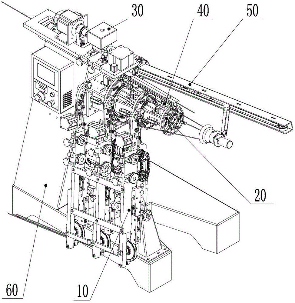 Automatic forming machine for plant growth support