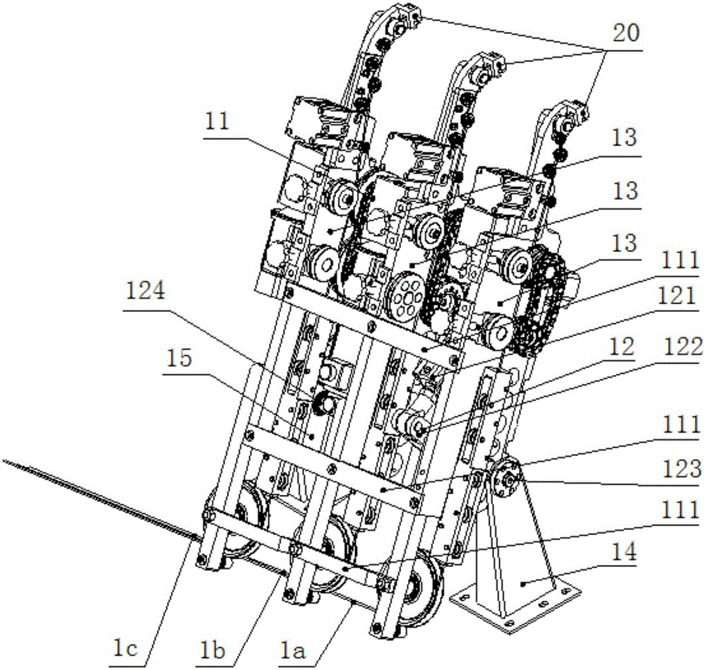 Automatic forming machine for plant growth support