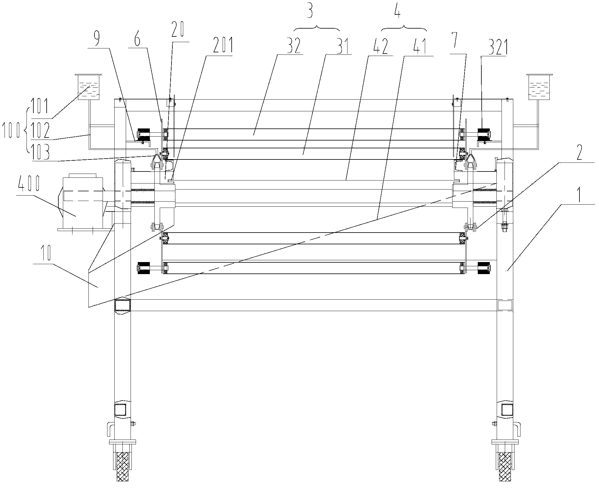 Diameter grading system for rhizome material