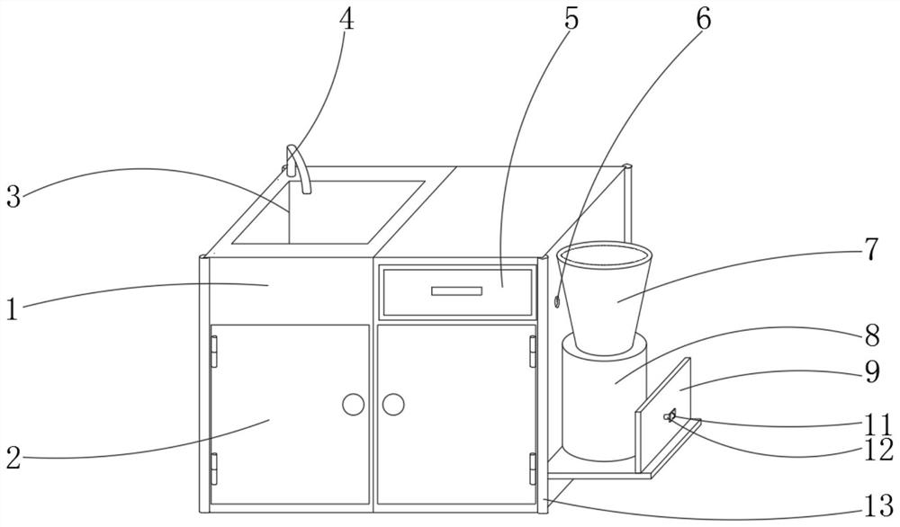 Assembled multifunctional cabinet