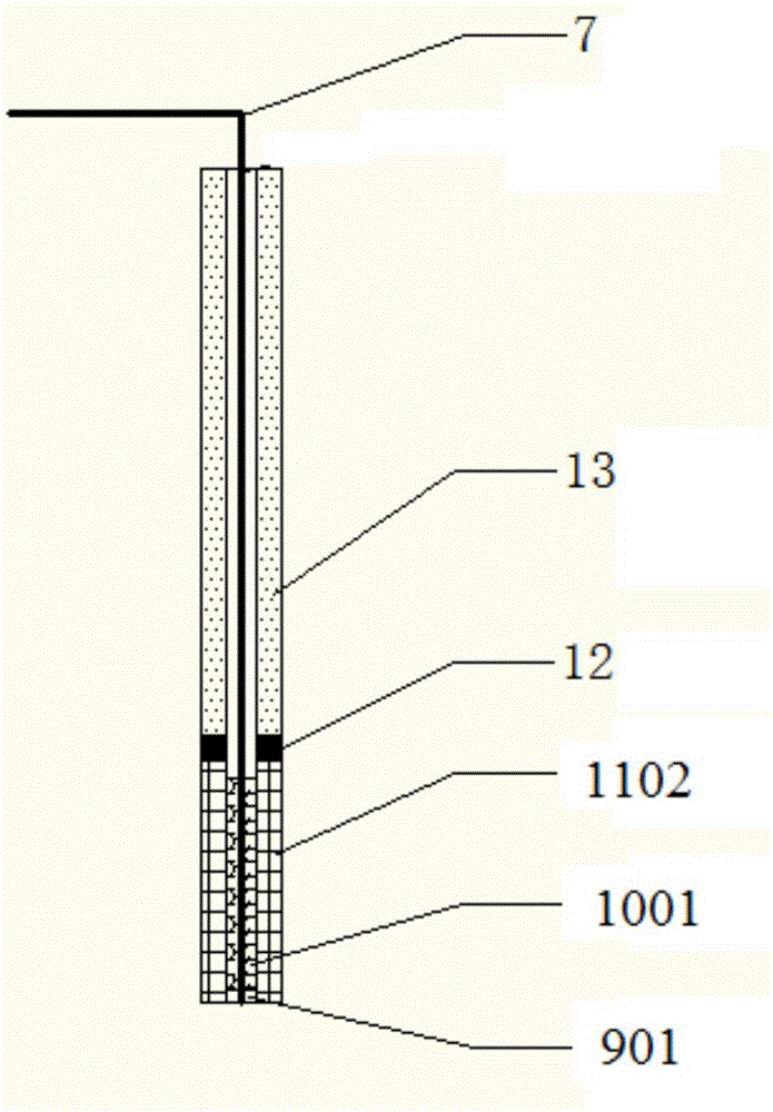 Foundation pit dewatering and contaminated site remediation coupled foundation pit dewatering cleaning system