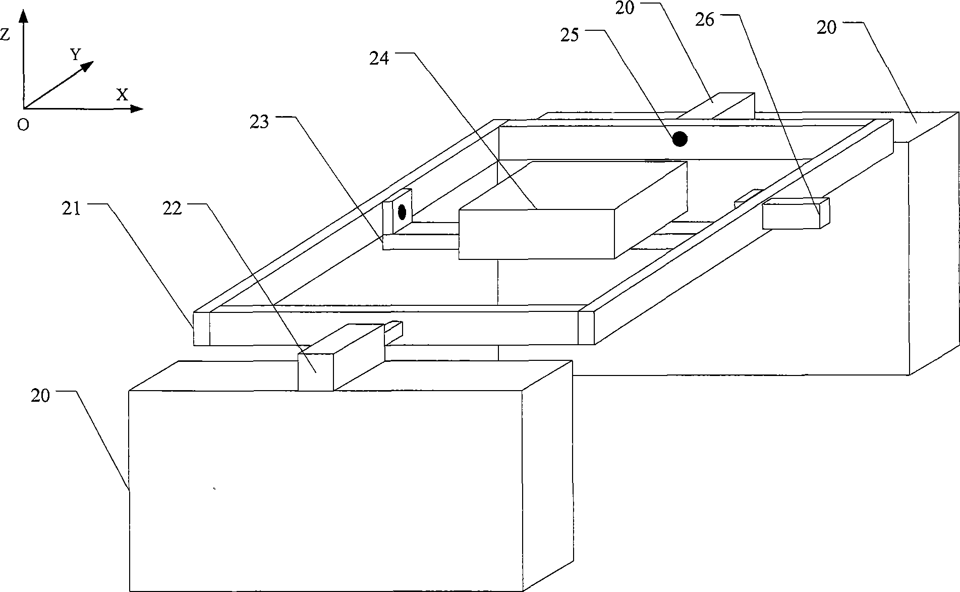 Printing device and printing method for integrating electronic components