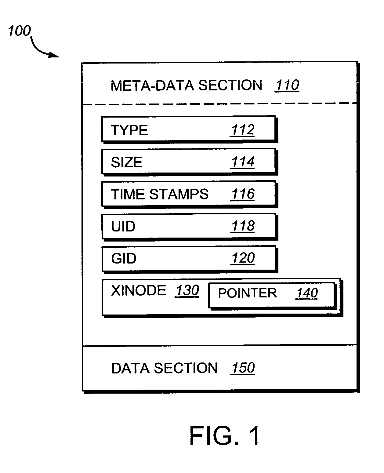 System and method for restoring a single data stream file from a snapshot