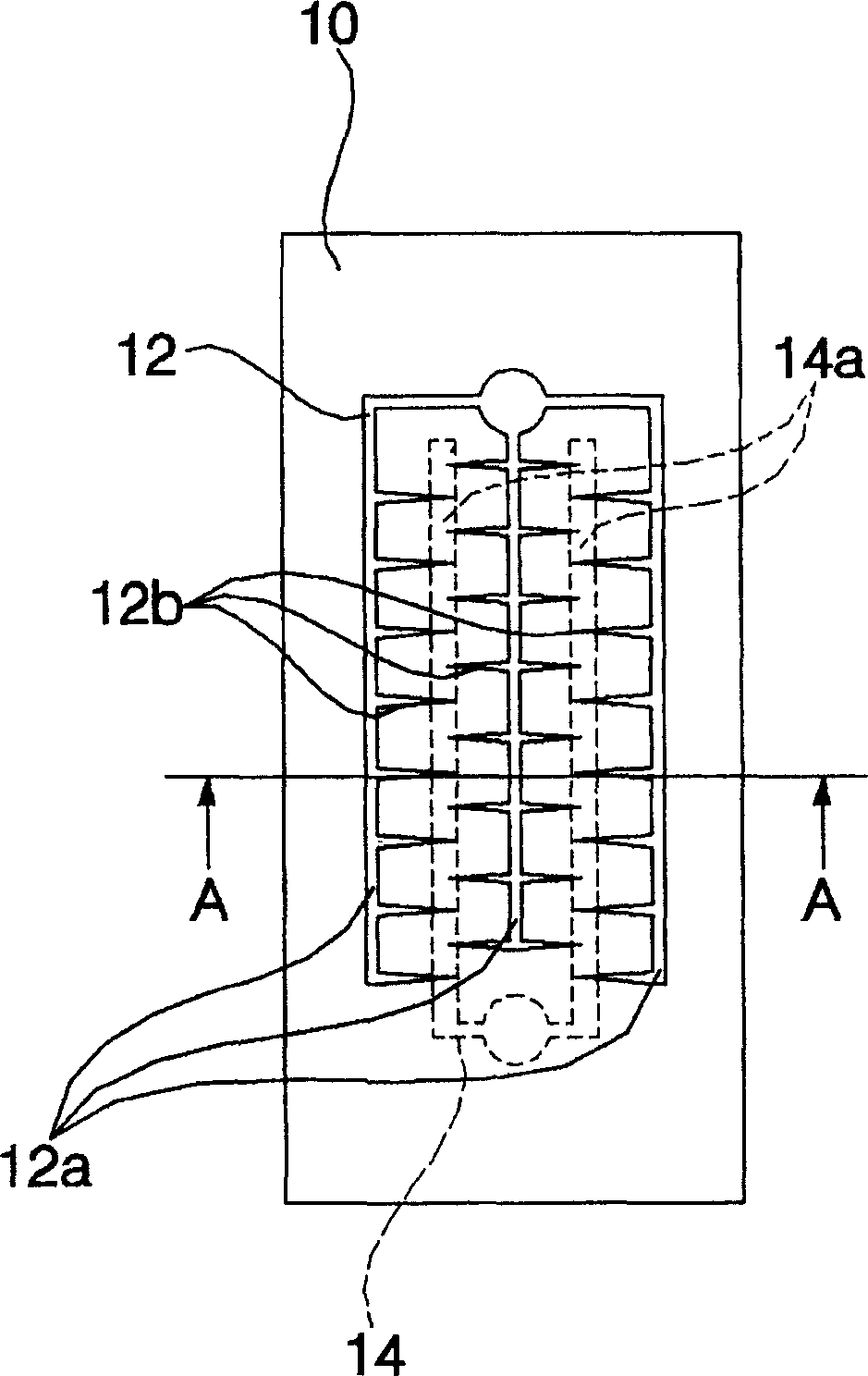 Surface discharge type air cleaning device