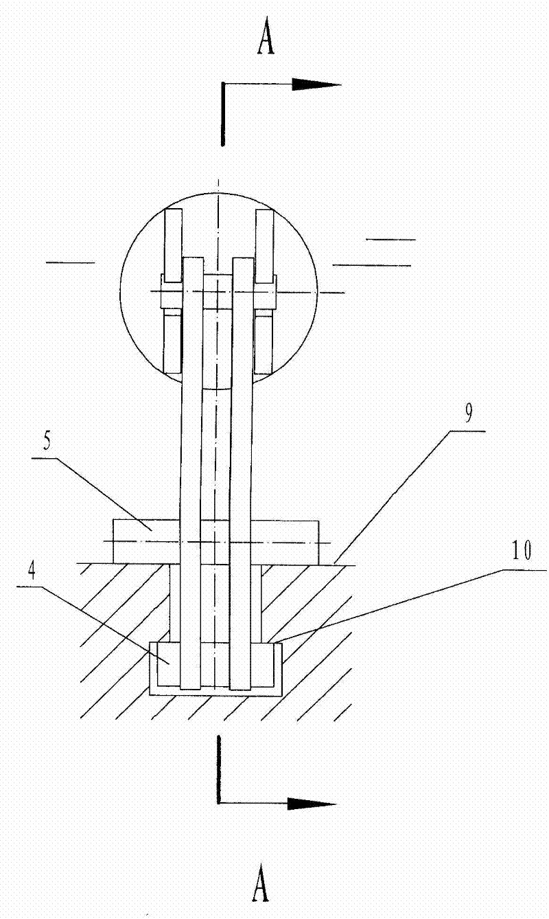 Self-locking adjusting device and method for using same