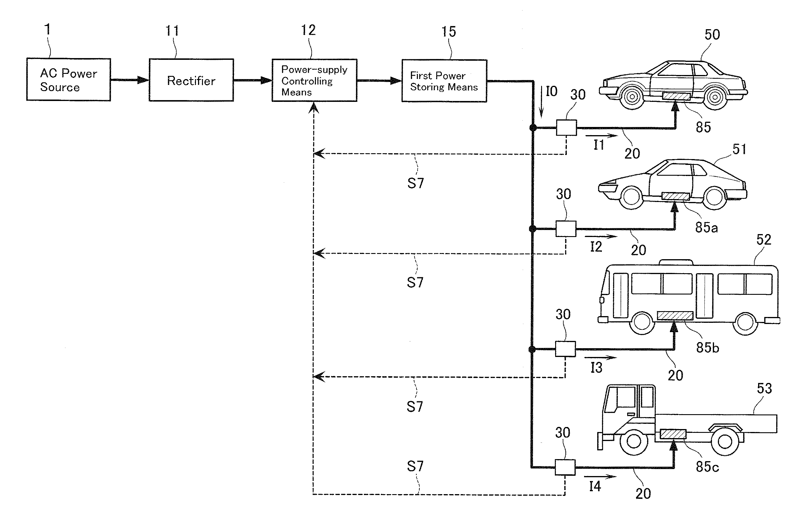 High-speed charging power supply device and high-speed charging power supply method