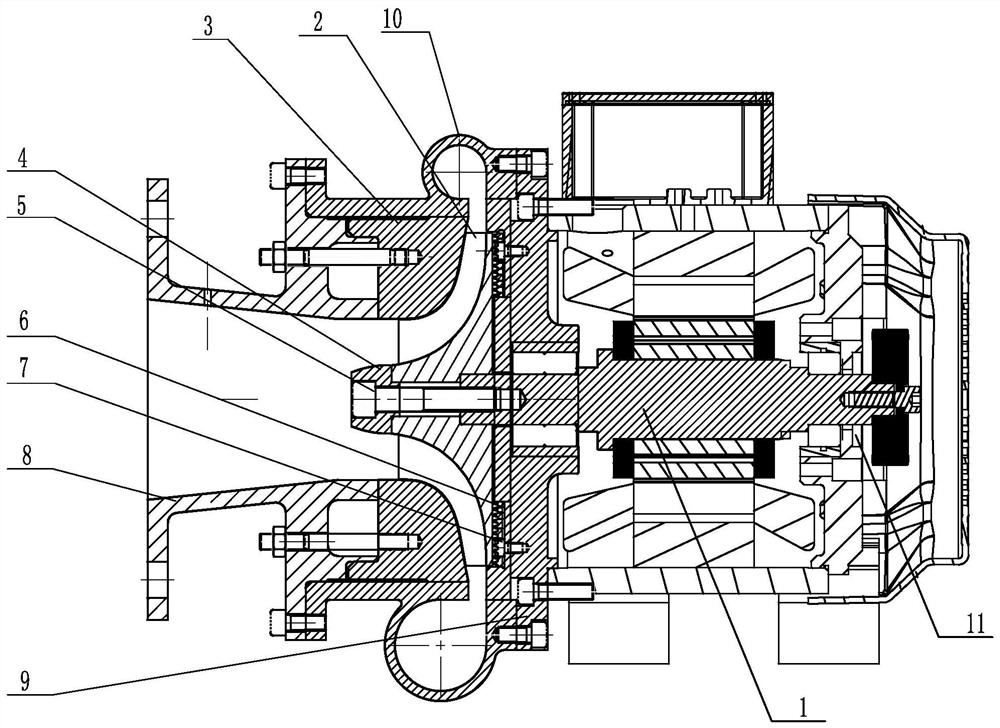 A self-correcting compressor with assembly precision