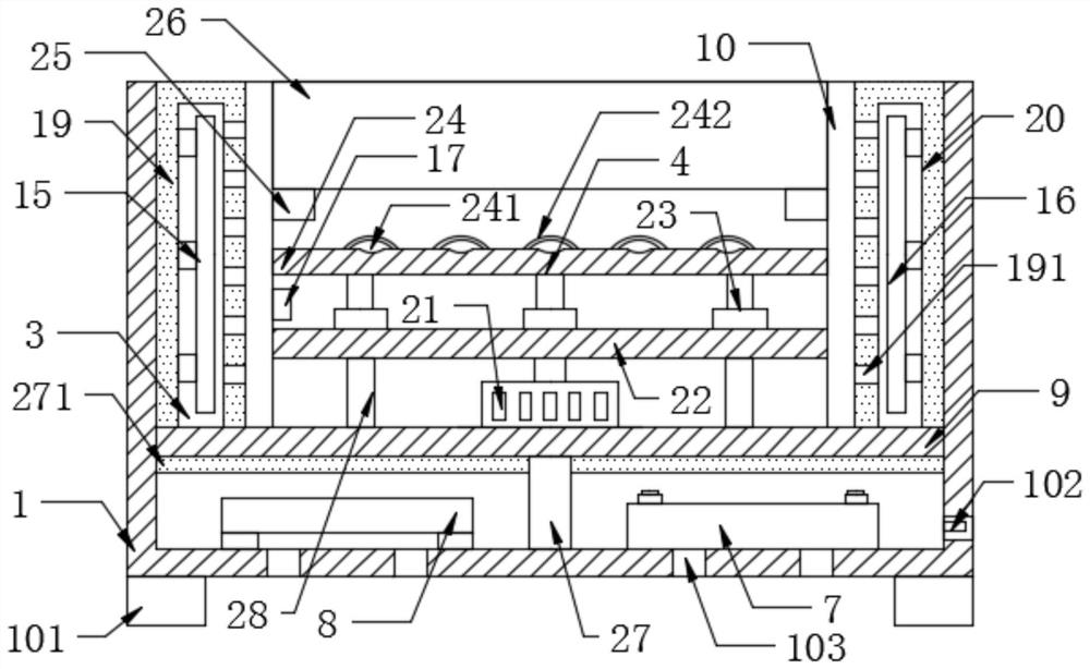 An insulin pen storage device with constant temperature and mixing functions