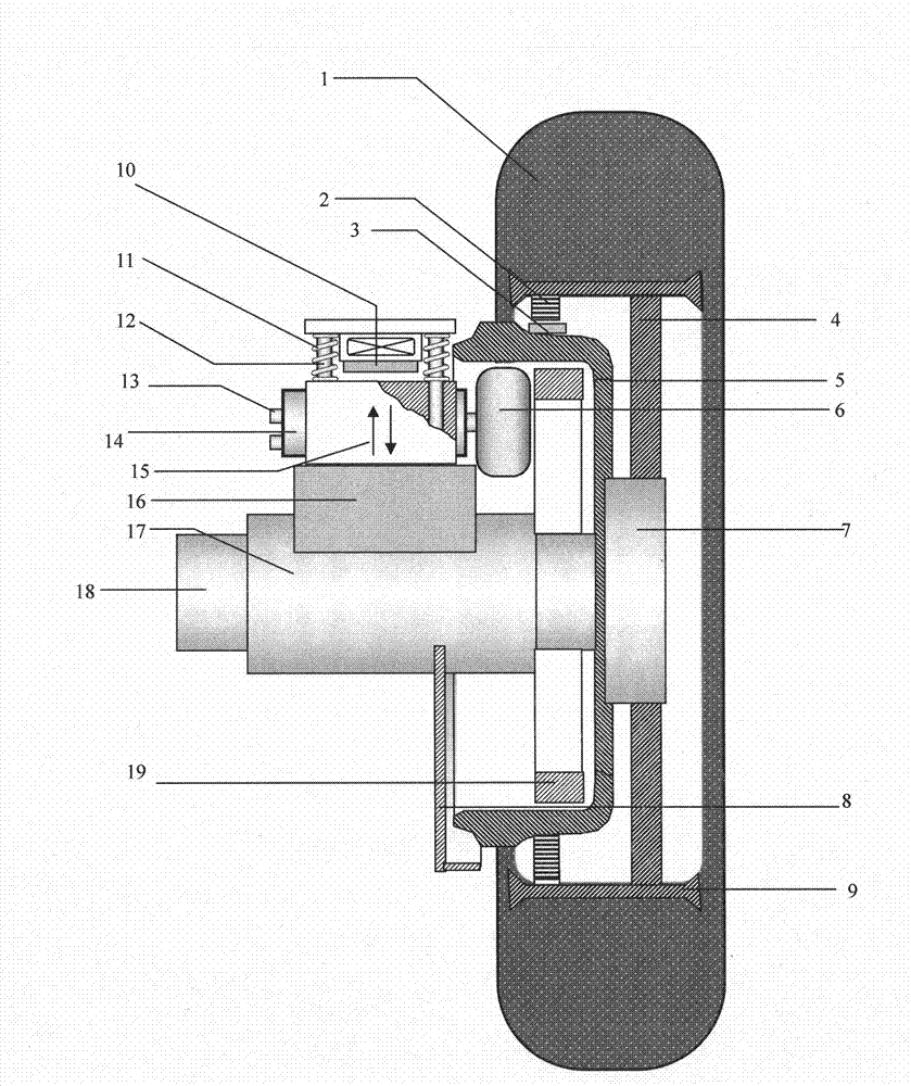 Dual-function braking device combining air pump resilience with friction