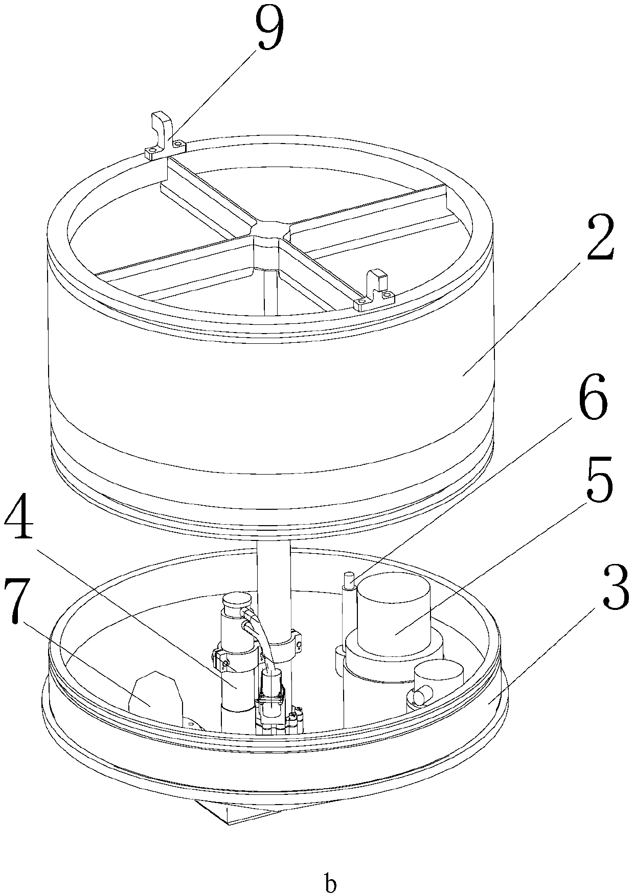 A valve mechanism for a launch tube of a submarine-borne aircraft