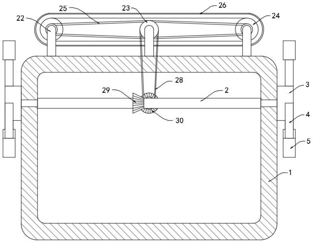 Combined cleaning and disinfecting device for public health