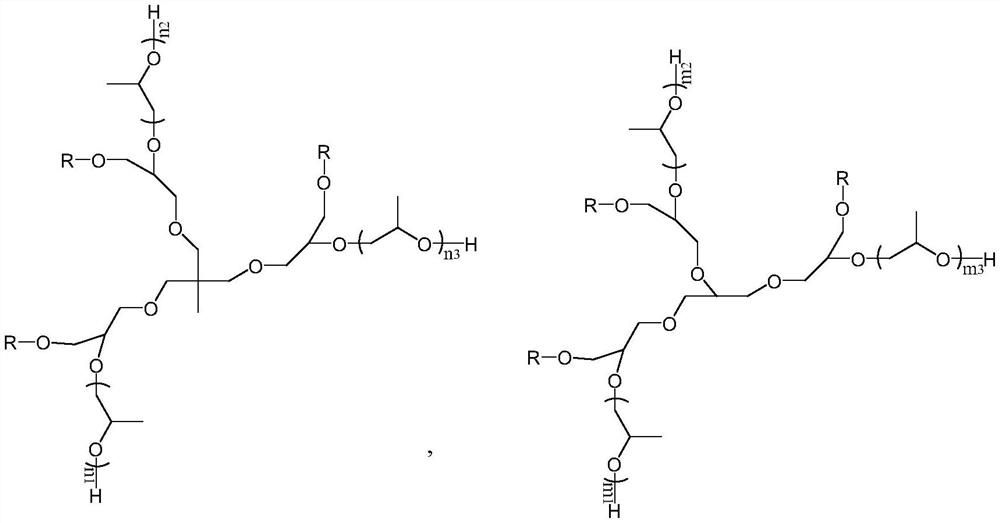 Citric acid triester modified polyether polyol and application thereof in polyurethane waterproof coating