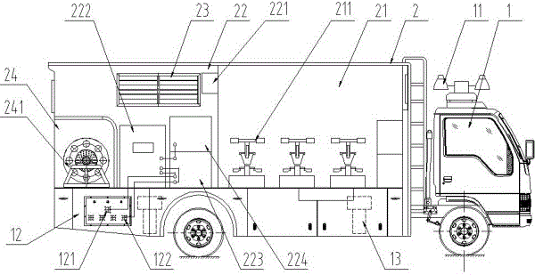 Energy-storage power-generating vehicle for bodybuilding