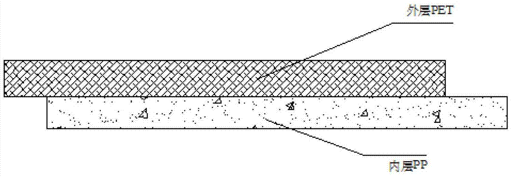 A kind of non-woven fabric used for magnesium-based self-heating food heating agent and its preparation method