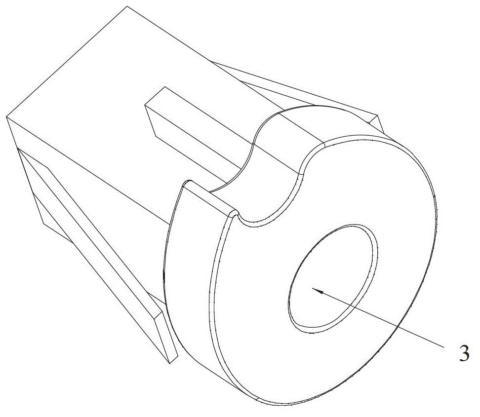 Mounting structure of refrigerator door