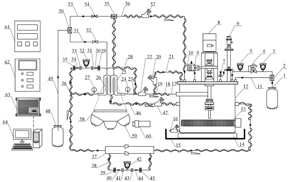 High-temperature photo-thermal cycle simulation experiment platform and method for binary chlorate