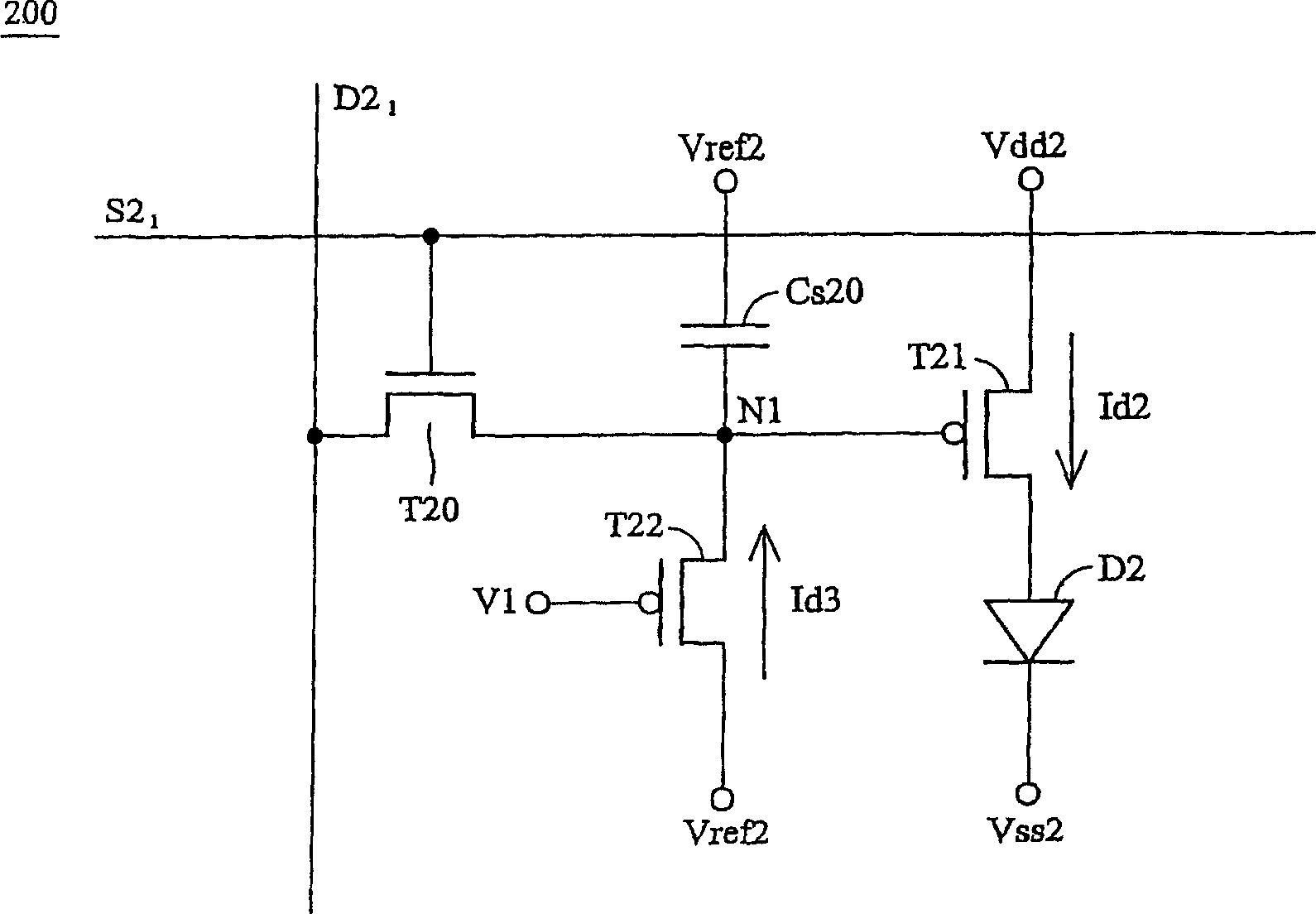 Display array and display panel