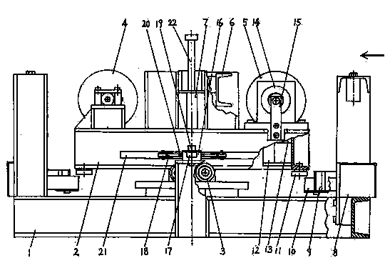 General wheel location detecting set and detecting method thereof