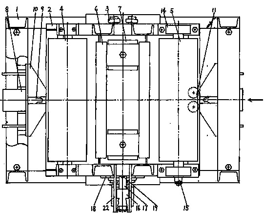 General wheel location detecting set and detecting method thereof