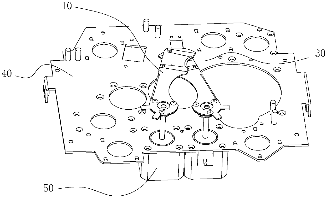 Lamp stroboscopic dimming device and using method thereof