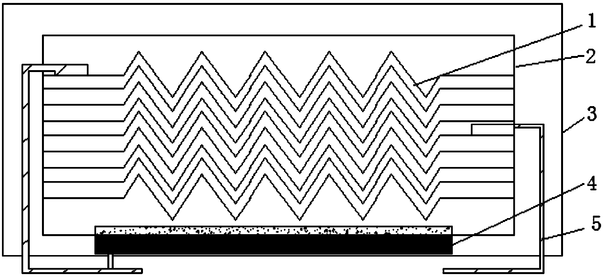 Chip type tantalum capacitor