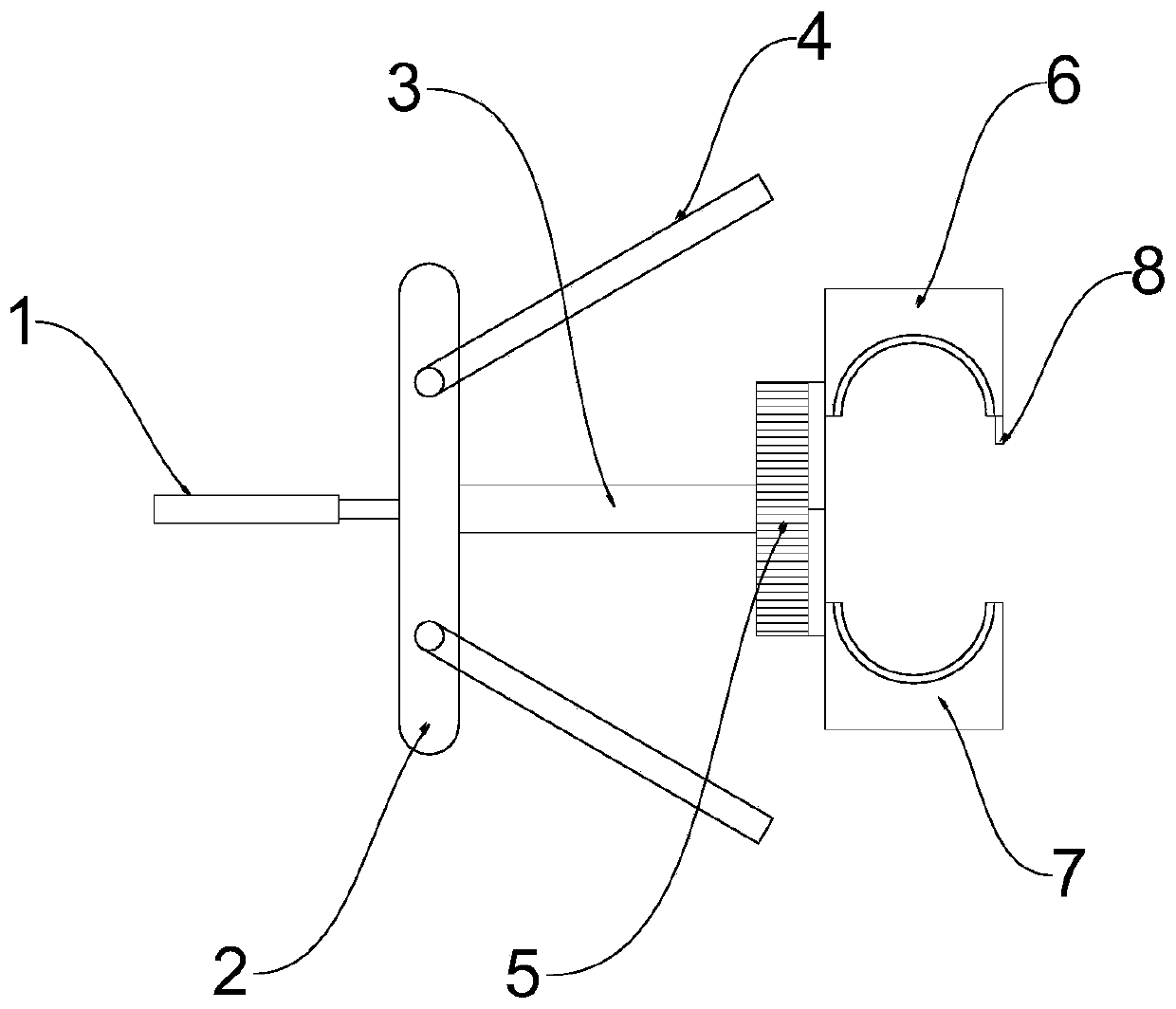 Automotive wiring harness positioning device