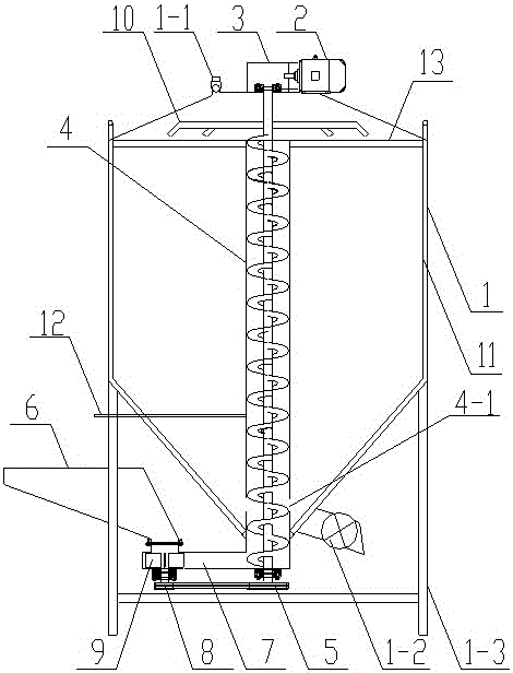 Dry and wet livestock manure treatment device