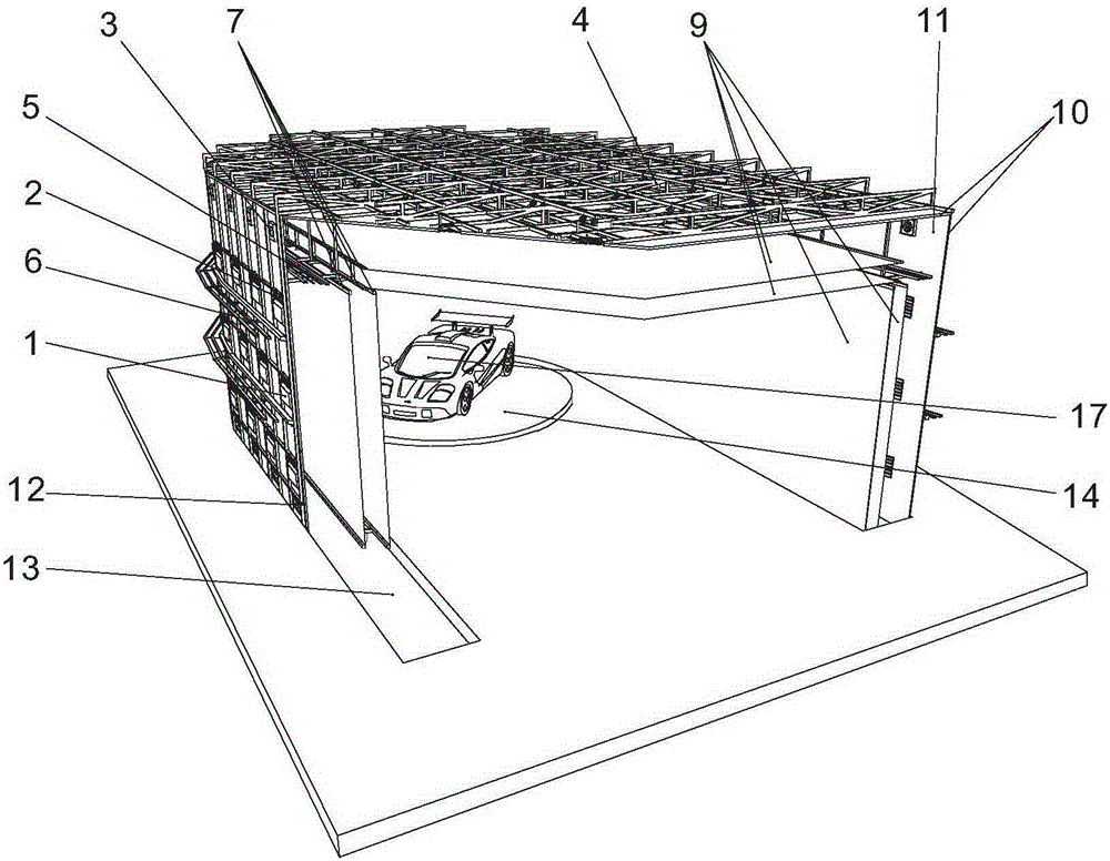 U-shaped soft light shadowless studio system