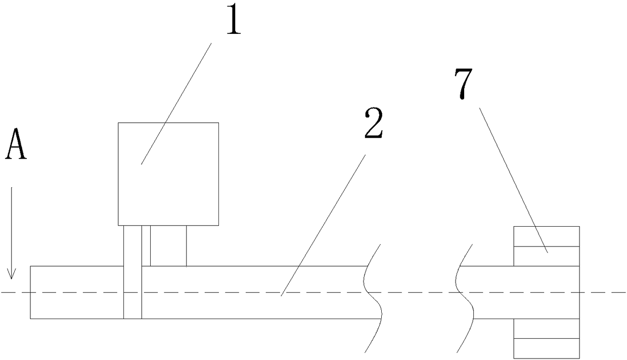 Intelligent balancing shake-proof vehicle entrance guard barrier gate system and control method thereof