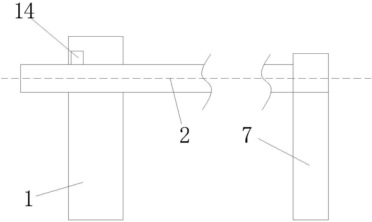 Intelligent balancing shake-proof vehicle entrance guard barrier gate system and control method thereof