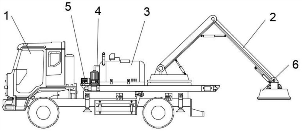 Underwater concrete void hole repairing equipment