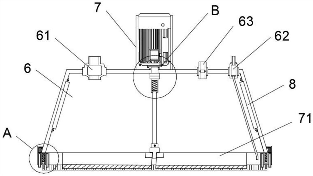 Underwater concrete void hole repairing equipment