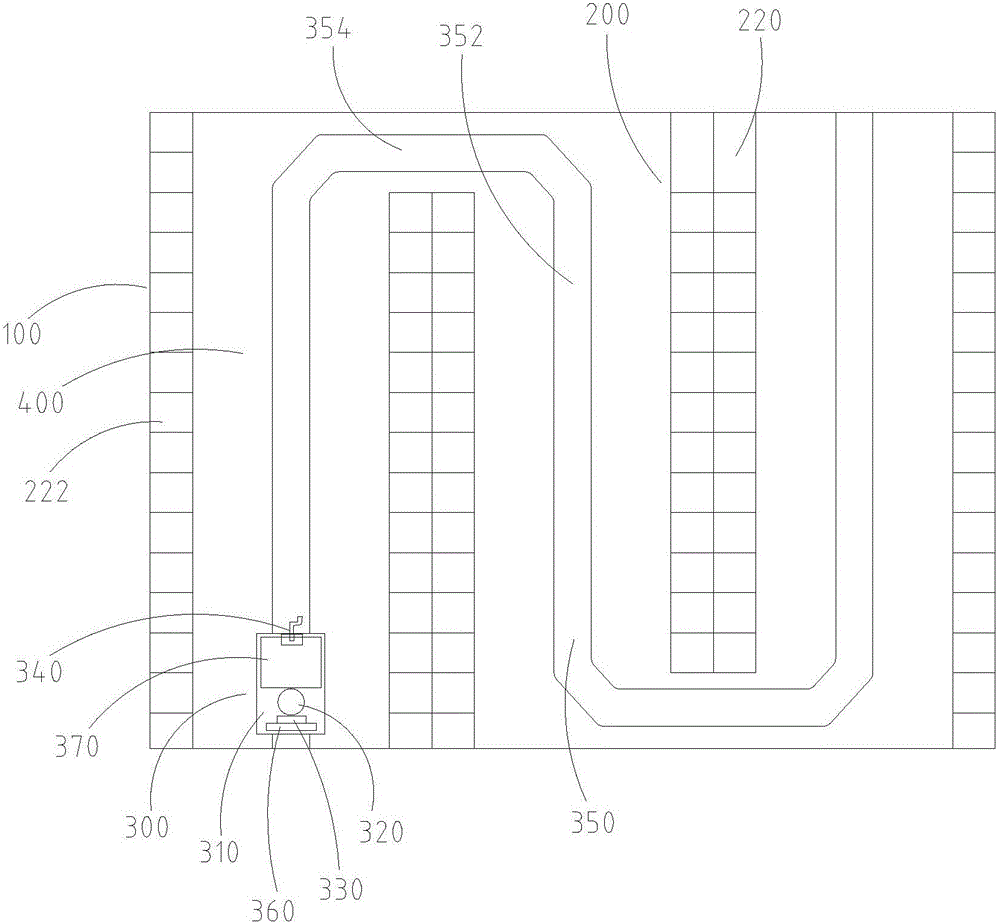 Material access system and control method